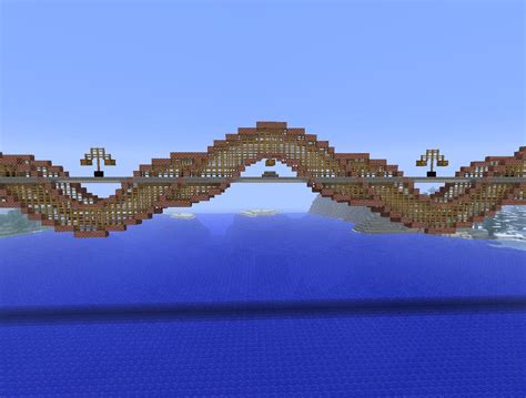 minecraft railroad designs | Rail bridge, few hour build | Minecraft | Pinterest | Bridge ...