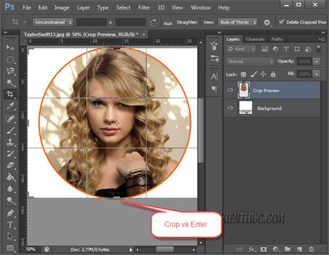 Cách cắt ảnh hình tròn trong Photoshop, Crop ảnh hình tròn - Chuyên Trang Chia Sẻ Kiến Thức Thời ...