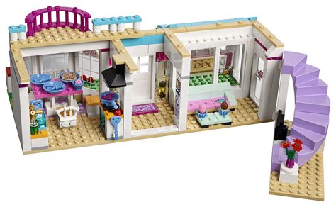 LEGO Friends Stephanie's House 41314 Build and Play Toy House with Mini ...