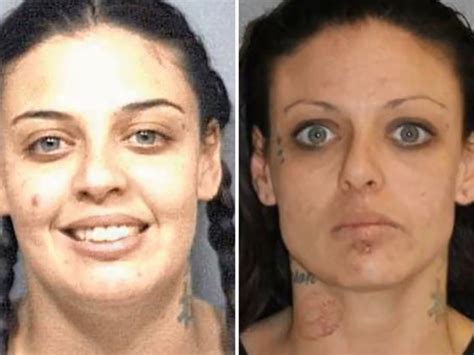 Before and after drug abuse transformations: morphing mugshot gifs | Daily Telegraph