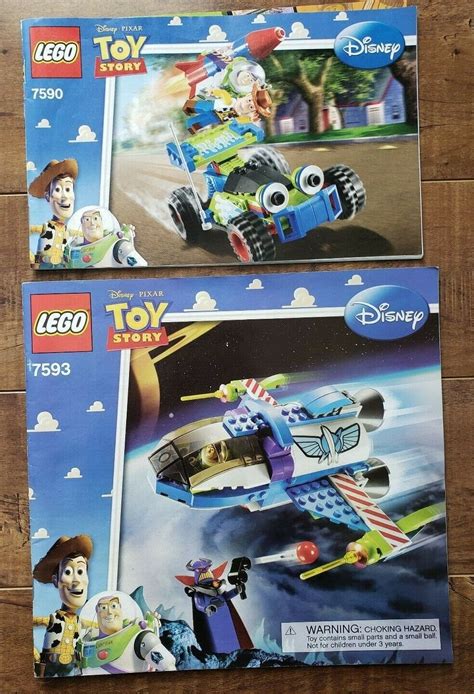 LEGO Toy Story 7590 Woody & Buzz to the Rescue + 7593 Buzz's Spaceship ...