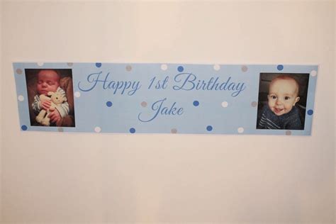 Birthday Banner Personalised Birthday Banner Party Banner | Etsy UK