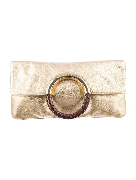 Michael Kors Clutch - Gold - MIC10195 | The RealReal