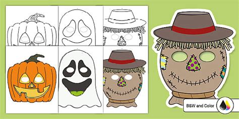 Printable Halloween Mask | Arts & Crafts | Twinkl USA