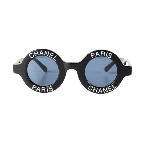 Chanel Chanel -Vintage Round Logo Sunglasses Sunglasses Other Other ref.37099 - Joli Closet