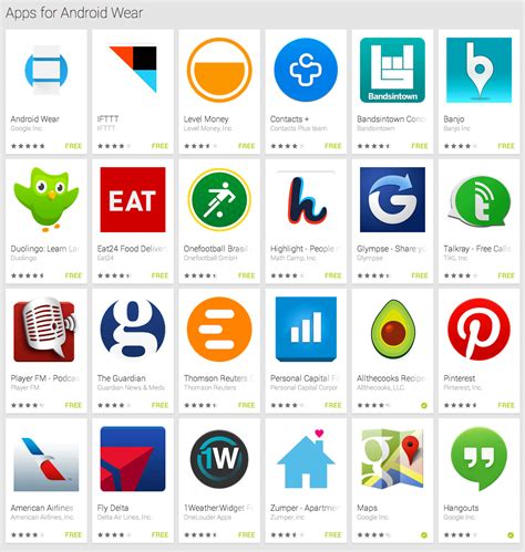 Google Launches Android Wear Apps In Google Play Store