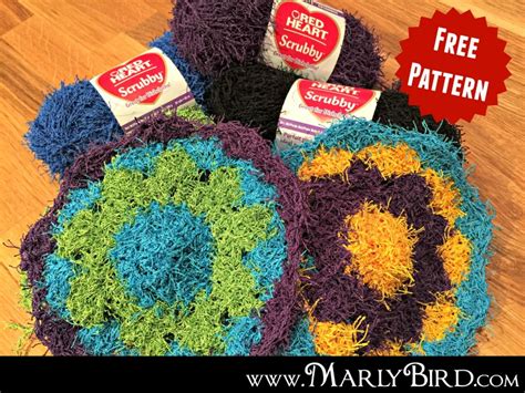 New Scrubby Yarn - Marly Bird