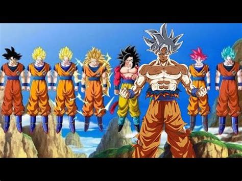 Every GOKU Form Ever, Explained! (Dragon Ball Super Update) - YouTube