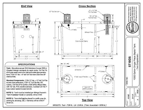 Septic Tanks | Billings Precast