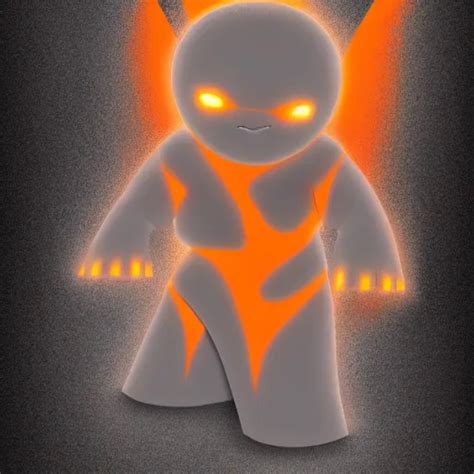 a baby magma golem, dark grey and orange colours, | Stable Diffusion ...