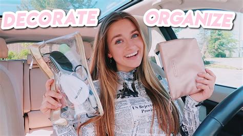 decorating & organizing my new car !! (vsco car transformation) - YouTube