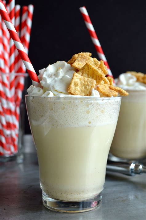 Boozy Cinnamon Toast Crunch Milkshake — a balance of tastes | Cinnamon ...