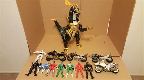 Vintage Power Rangers Figures & Motorcycle Bikes. Bandai | #1858274976