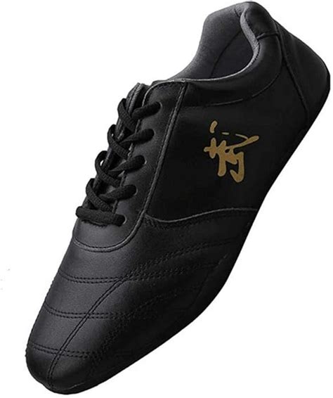 HAOLIN Kungfu Martial Arts Shoes, Tai Chi Shoes Soft Leather Shoes Unisex Shoes Walking Fitness ...