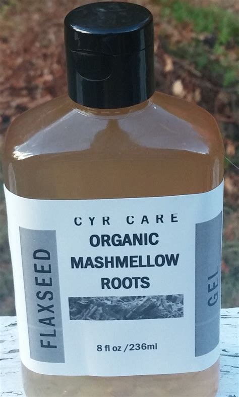 Marshmallow roots Flaxseed gel curly hair styles hair | Etsy