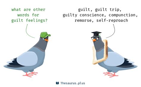 Terms Guilt trip and Guilt feelings have similar meaning