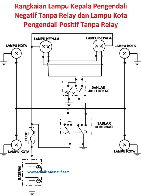 Wiring Diagram Lampu Kepala - Wiring Diagram