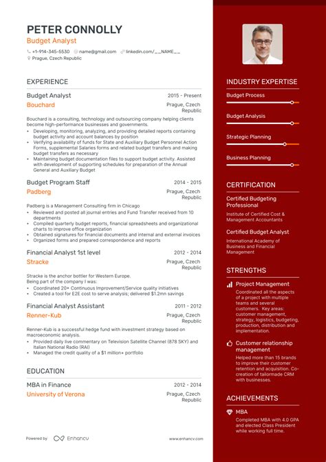 5 Budget Analyst Resume Examples & Guide for 2023