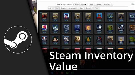 Steam Inventory Value | Value of Steam Inventory Tutorial - YouTube