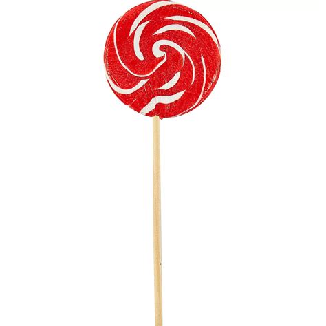 Large Red Swirly Lollipops 6ct | Party City