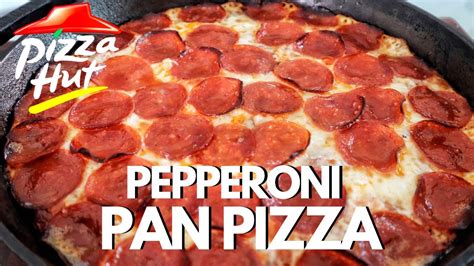 Pizza Hut Pepperoni Pan Pizza Copycat Recipe | Pizza Hut Recipe - YouTube