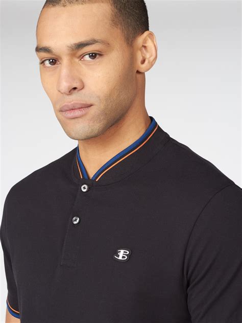 Men's Baseball Collar Polo Shirt | Ben Sherman