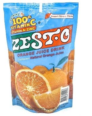 ZEST-O ORANGE JUICE TETRA - Kapamilya Imports Pty Ltd