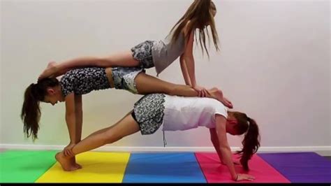 4 Person Yoga Challenge Poses | Yoga Poses