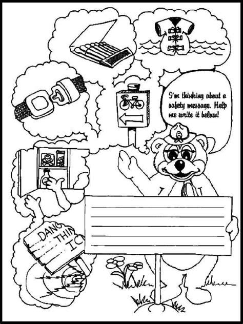 Workplace Safety Coloring Pages