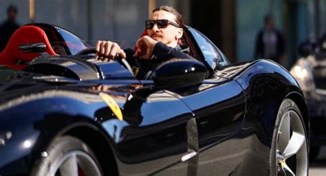 Zlatan Ibrahimovic Turns Heads With His Ferrari Monza SP2 | Carscoops