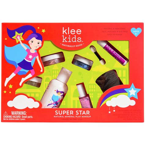 Amazon.com : Luna Star Naturals Klee Kids Natural Mineral Makeup 6 Piece Kit, Queen Fairy : Beauty