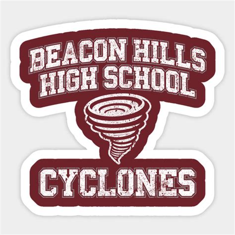 Beacon Hills Cyclones - Teen Wolf (TV Show) - Teen Wolf - Sticker | TeePublic