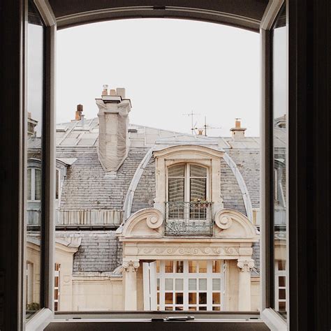 Window view, Paris, France photo on Sunsurfer