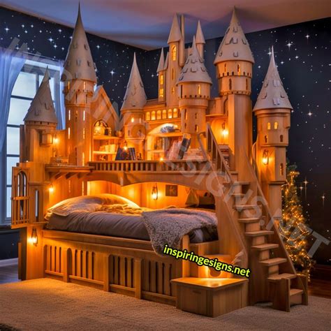 These Giant Harry Potter Hogwarts Castle Kids Beds Bring the Wizarding World To Your Bedroom ...