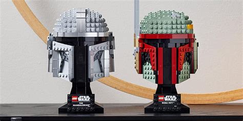 LEGO Mandalorian Helmet unveiled alongside X-Wing Pilot set - 9to5Toys