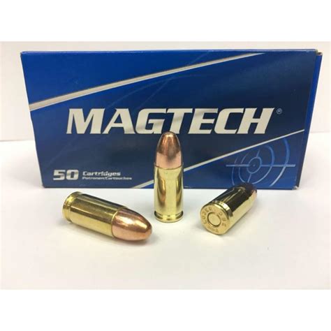 Magtech 9mm 124 Grain FMJ 500 Rounds - $178.50 | gun.deals