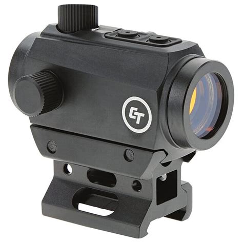 Crimson Trace CTS-25 Compact Red Dot Red LED Illuminated Reticle Compact Red Dot 01-02030 For ...