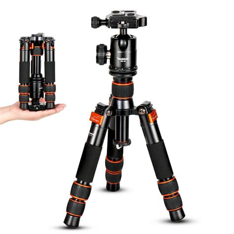 koolehaoda Portable Mini Tripod Compact Desktop Macro Tripod