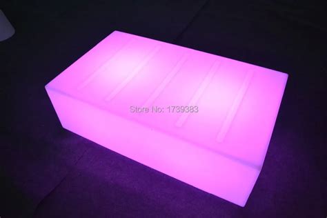 Led light table Remote Control living room furniture luxury hotel KTV ...