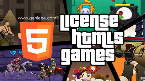 HTML5 Game Developer: Genieee - License HTML5 games‎