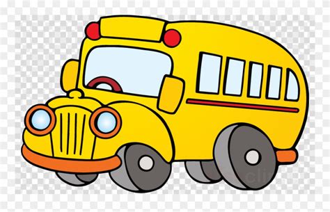 Cartoon Bus Png Clipart School Bus Clip Art - Bus Cartoon Png File Transparent Png (#160664 ...