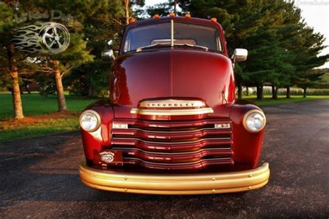 COE Cabover Chevy 3100 Hot Rat Street Rod Pickup No Air Bagged Ride C10 ...