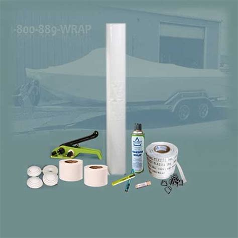 Boat & Marine Equipment Shrink Wrap Kits - Protect Your Boat From Elements