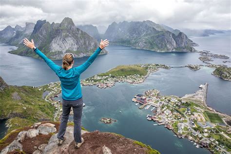 How to Hike Reinebringen in the Lofoten Islands, Norway | Lofoten islands norway, Family ...