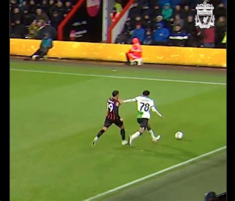 (Video) Quansah sends Bournemouth winger for the ECHO with Cruyff turn