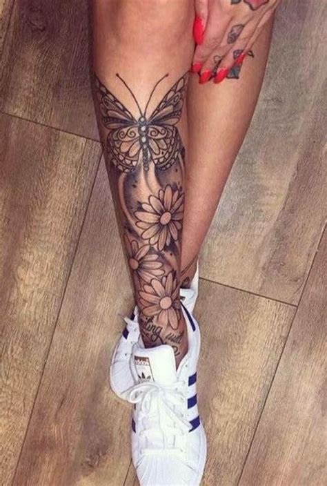 Pin by GemaRio on Tatus y piercing | Tattoos, Leg tattoos women, Leg ...