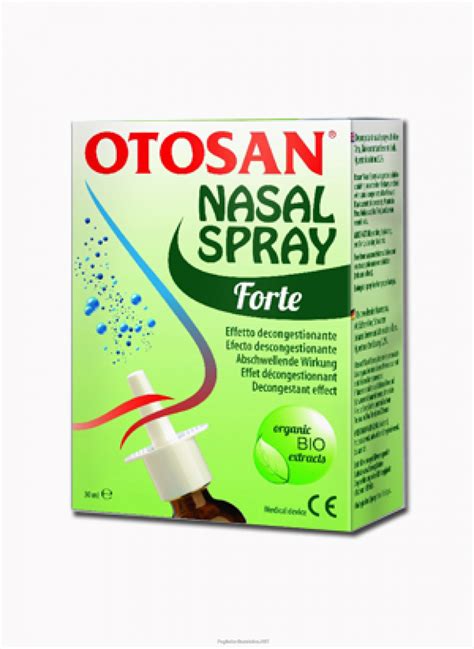 otosan nasal spray forte 30 ml bugiardino cod: 932646817