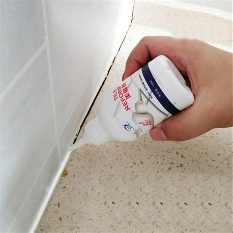 Water,Resin Waterproof Tile Gap Filler 280ML Squeeze Bottle, For Home ...