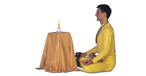 Trataka (Concentration on a Point or Candle Flame, Sanskrit: त्राटक, Trāṭaka) - Technique: Sit ...