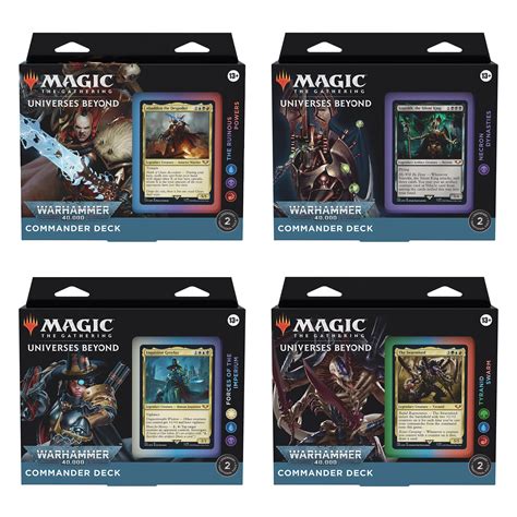 Magic The Gathering Universes Beyond Warhammer 40000 Commander Deck ...